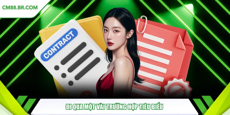 Đi qua một vài trường hợp tiêu biểu