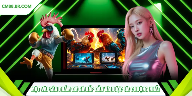Một vài sản phẩm đá gà hấp dẫn và được ưa chuộng nhất